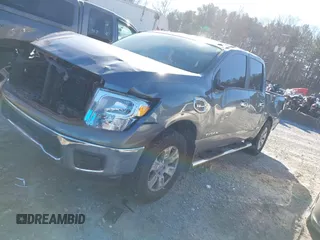 2017 Nissan Titan SV with VIN 1N6AA1EK5HN516884, listed as a IAAI auction lot 41225719 with 109,749 mi miles and . Bid and sale history available at DreamBid. Image 2.
