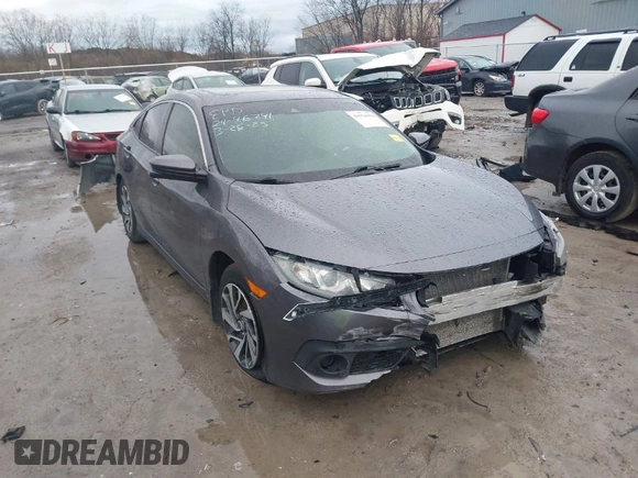 2016 Honda Civic Sedan EX with VIN 2HGFC2F83GH504303, listed as a IAAI auction lot 41914194 with 136,457 mi miles. Bid and sale history available at carsss.com. Image 1.