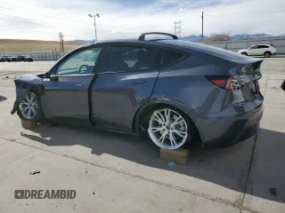 2023 Tesla Model Y Long Range with VIN 7SAYGAEE4PF873757, listed as a Copart auction lot 49530325 with 16,238 mi miles and Salvage Title. Bid and sale history available at DreamBid. Image 2.