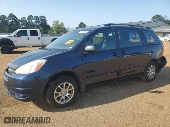 2005 Toyota Sienna CE with VIN 5TDZA23C25S384938, listed as a Copart auction lot 51174915 with 0 mi miles and Salvage Title. Bid and sale history available at carsss.com. Image 1.
