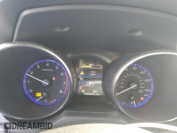 2015 Subaru Legacy Premium с VIN 4S3BNBC64F3054138, выставлен на аукционе Copart как лот 59311235 с пробегом 100 509 миль миль и Списание • Salvage title. История ставок и продаж доступна на DreamBid. Изображение 9.