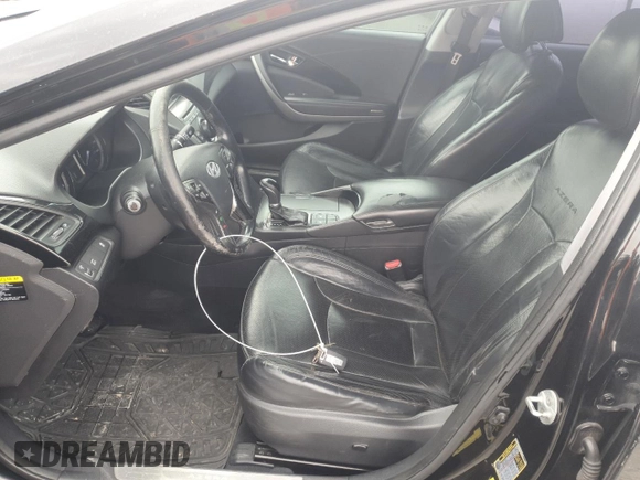 2013 Hyundai Azera with VIN KMHFG4JG2DA231258, listed as a Copart auction lot 51114855 with 180,352 mi miles and Salvage title. Bid and sale history available at DreamBid. Image 7.