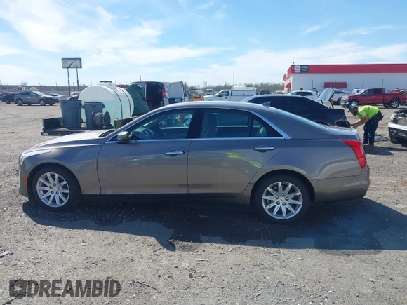 2014 Cadillac CTS Sedan RWD with VIN 1G6AP5SX1E0167520, listed as a IAAI auction lot 41829003 with 45,145 mi miles. Bid and sale history available at carsss.com. Image 14.