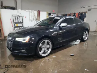 2014 Audi S5 Premium Plus with VIN WAUCGAFR8EA067867, listed as a Copart auction lot 46351295 with 93,625 mi miles and Salvage Title. Bid and sale history available at carsss.com. Image 1.