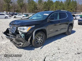 2017 GMC Acadia SLT with VIN 1GKKNMLSXHZ161840, listed as a Copart auction lot 49424115 with 74,895 mi miles and Salvage Title. Bid and sale history available at carsss.com. Image 1.