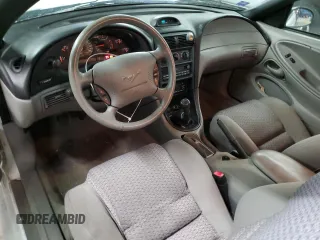 1997 Ford Mustang GT with VIN 1FALP42X3VF140564, listed as a Copart auction lot 44240605 with 120,738 mi miles and Salvage title. Bid and sale history available at DreamBid. Image 8.