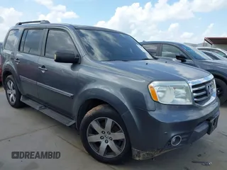 2013 Honda Pilot Touring with VIN 5FNYF4H99DB046686, listed as a IAAI auction lot 42549696 with 176,234 mi miles and . Bid and sale history available at DreamBid. Image 1.