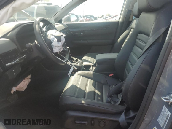 2025 Honda CR-V EX-L with VIN 7FARS4H76SE006985, listed as a Copart auction lot 82050204 with 1,908 mi miles and Salvage Title. Bid and sale history available at DreamBid. Image 7.