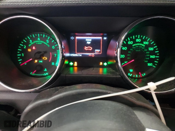 2015 Ford Mustang GT with VIN 1FA6P8CF0F5431038, listed as a Copart auction lot 59287955 with 75,290 mi miles and Salvage title. Bid and sale history available at DreamBid. Image 9.