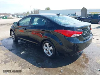 2012 Hyundai Elantra GLS with VIN KMHDH4AE3CU367530, listed as a IAAI auction lot 41897212 with 94,606 mi miles. Bid and sale history available at carsss.com. Image 3.