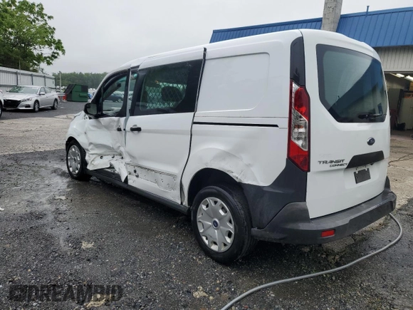 2018 Ford Transit Connect XL with VIN NM0LE7E79J1340446, listed as a Copart auction lot 59924395 with 200,814 mi miles and Salvage title. Bid and sale history available at DreamBid. Image 2.
