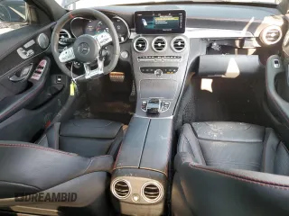 2020 Mercedes-Benz C 43 AMG z VIN WDDWF6EB8LR555001, wystawiony jako Copart lot #58660435 z przebiegiem 62 546 mil mil oraz Szkoda całkowita • Salvage title. Historia ofert i sprzedaży dostępna na DreamBid. Obrazek 8.