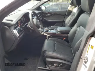 2021 Audi Q8 Prestige with VIN WA1FVAF19MD028910, listed as a Copart auction lot 64091925 with 54,787 mi miles and Salvage title. Bid and sale history available at DreamBid. Image 7.