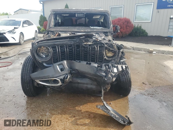 2024 Jeep Gladiator Sport z VIN 1C6HJTAGXRL109663, wystawiony jako Copart lot #54625495 z przebiegiem Nie podano mil oraz Nie do naprawy • Non repairable. Historia ofert i sprzedaży dostępna na DreamBid. Obrazek 5.