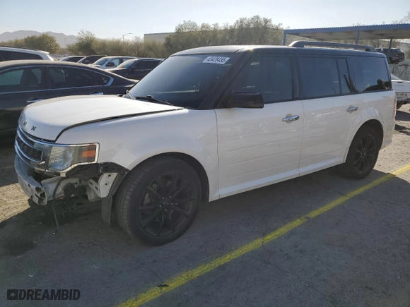 2016 Ford Flex SEL with VIN 2FMGK5C8XGBA11583, listed as a Copart auction lot 43428455 with 145,449 mi miles and Salvage Title. Bid and sale history available at carsss.com. Image 1.