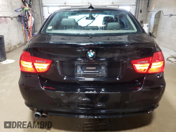 2009 BMW 3 Series 328i xDrive with VIN WBAPK73549A455477, listed as a Copart auction lot 56562895 with 162,783 mi miles and Salvage title. Bid and sale history available at DreamBid. Image 6.