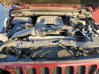 2021 Jeep Wrangler Unlimited 80th Anniversary with VIN 1C4HJXDN9MW596033, listed as a Copart auction lot 87640685 with 14,633 mi miles and Salvage title. Bid and sale history available at DreamBid. Image 11.