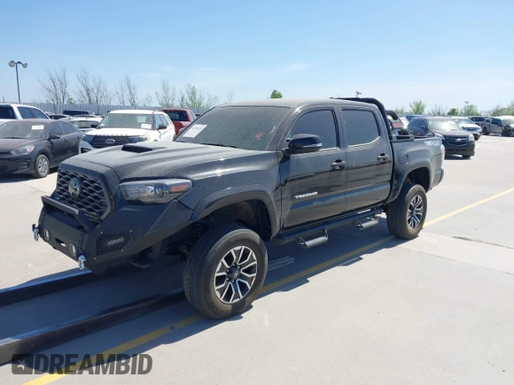 2023 Toyota Tacoma 4WD SR with VIN 3TYCZ5AN0PT110522, listed as a IAAI auction lot 41740128 with 45,115 mi miles. Bid and sale history available at carsss.com. Image 2.