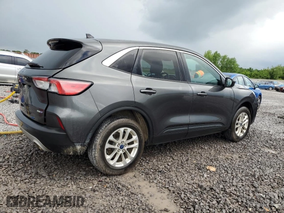 2020 Ford Escape SE with VIN 1FMCU9G61LUB01248, listed as a Copart auction lot 56591795 with 76,638 mi miles and Salvage title. Bid and sale history available at DreamBid. Image 3.