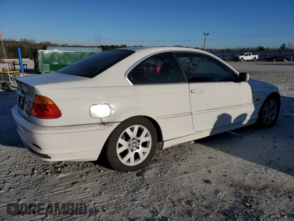 2000 BMW 3 Series 323Ci with VIN WBABM3342YJN88421, listed as a Copart auction lot 87962185 with Not Provided miles and Salvage Title. Bid and sale history available at DreamBid. Image 3.