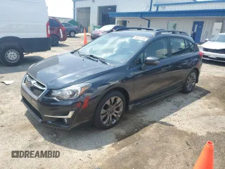 2015 Subaru Impreza Special Sports Premium z VIN JF1GPAT64F8314668, wystawiony jako Copart lot #58664185 z przebiegiem 74 059 mil mil oraz Czysty tytuł • Clean title. Historia ofert i sprzedaży dostępna na DreamBid. Obrazek 1.
