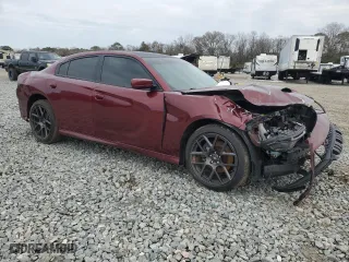 2018 Dodge Charger Daytona with VIN 2C3CDXCT0JH340136, listed as a Copart auction lot 87582455 with 100,430 mi miles and Salvage Title. Bid and sale history available at carsss.com. Image 4.
