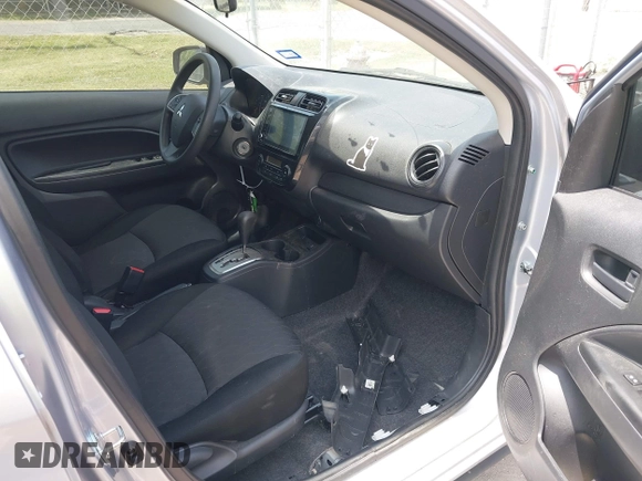 2022 Mitsubishi Mirage ES z VIN ML32AUHJ1NH007979, wystawiony jako IAAI lot #42072563 z przebiegiem 33 296 mil mil oraz . Historia ofert i sprzedaży dostępna na DreamBid. Obrazek 5.