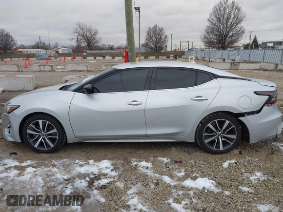 2020 Nissan Maxima S with VIN 1N4AA6BVXLC383435, listed as a IAAI auction lot 41176637 with 65,827 mi miles and . Bid and sale history available at DreamBid. Image 14.