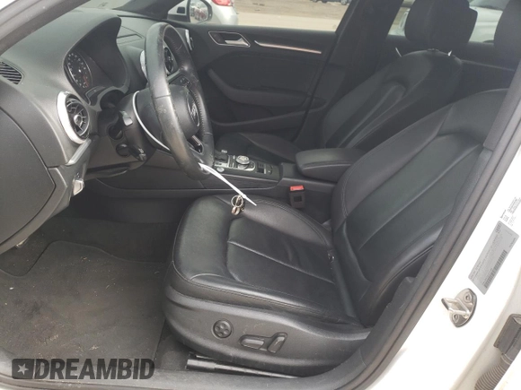 2018 Audi A3 Sedan Premium Plus with VIN WAUJ8GFF4J1019158, listed as a Copart auction lot 44538094 with 81,184 mi miles. Bid and sale history available at carsss.com. Image 7.