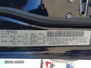2018 Jeep Compass Sport with VIN 3C4NJCABXJT214907, listed as a IAAI auction lot 41814215 with 96,111 mi miles and . Bid and sale history available at DreamBid. Image 9.