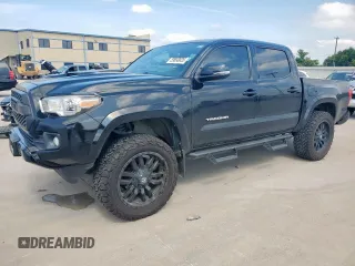 2017 Toyota Tacoma SR5 с VIN 5TFCZ5AN5HX098875, выставлен на аукционе Copart как лот 59698035 с пробегом 61 516 миль миль и Списание • Salvage title. История ставок и продаж доступна на DreamBid. Изображение 1.