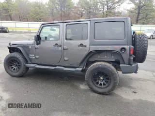 2018 Jeep Wrangler JK Unlimited Sport S with VIN 1C4HJWDG2JL839433, listed as a Copart auction lot 51376545 with 124,012 mi miles and Salvage Title. Bid and sale history available at carsss.com. Image 2.