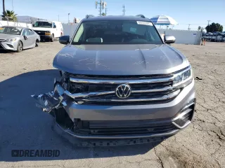 2021 Volkswagen Atlas SE with VIN 1V2MR2CAXMC583185, listed as a Copart auction lot 89405925 with 49,175 mi miles and Salvage title. Bid and sale history available at DreamBid. Image 5.