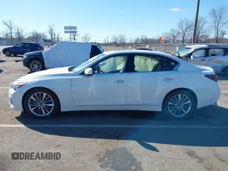 2023 Infiniti Q50 Luxe with VIN JN1EV7BRXPM542112, listed as a IAAI auction lot 41588571 with 20,749 mi miles and . Bid and sale history available at DreamBid. Image 14.