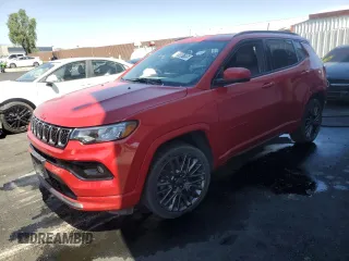 2023 Jeep Compass (RED) Edition z VIN 3C4NJDCN6PT543755, wystawiony jako Copart lot #61086195 z przebiegiem 39 536 mil mil oraz Czysty tytuł • Clean title. Historia ofert i sprzedaży dostępna na DreamBid. Obrazek 1.