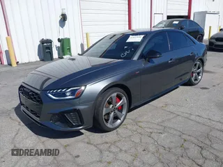 2023 Audi A4 S line Premium Plus z VIN WAUEAAF46PA064600, wystawiony jako IAAI lot #41847910 z przebiegiem 19 414 mil mil oraz . Historia ofert i sprzedaży dostępna na DreamBid. Obrazek 17.
