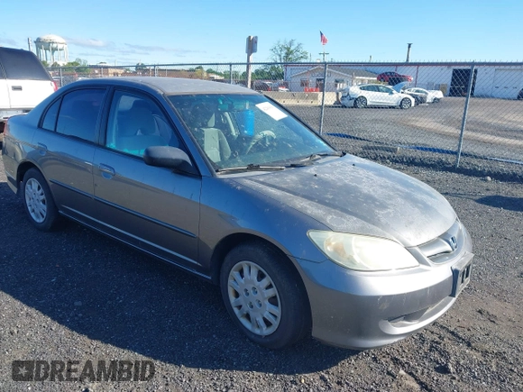 2004 Honda Civic LX z VIN 2HGES16594H525294, wystawiony jako IAAI lot #42261816 z przebiegiem Nie podano mil oraz . Historia ofert i sprzedaży dostępna na DreamBid. Obrazek 1.