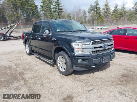 2018 Ford F-150 XL with VIN 1FTEW1E50JFB17798, listed as a IAAI auction lot 41882030 with 189,084 mi miles and . Bid and sale history available at DreamBid. Image 1.