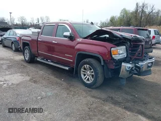 2015 GMC Sierra 1500 SLT with VIN 3GTU2VEC8FG327343, listed as a IAAI auction lot 41945583 with 225,200 mi miles and . Bid and sale history available at DreamBid. Image 1.