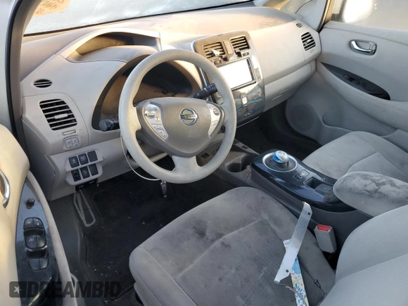 2011 Nissan LEAF SL with VIN JN1AZ0CP4BT009064, listed as a Copart auction lot 87850975 with 65,423 mi miles and Clean Title. Bid and sale history available at carsss.com. Image 8.