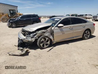 2018 Honda Accord EX-L z VIN 1HGCV1F50JA035528, wystawiony jako Copart lot #53730665 z przebiegiem 71 394 mil mil oraz Szkoda całkowita • Salvage title. Historia ofert i sprzedaży dostępna na DreamBid. Obrazek 1.