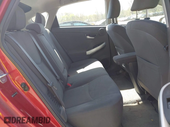 2011 Toyota Prius I with VIN JTDKN3DU2B5346291, listed as a IAAI auction lot 42088192 with 257,288 mi miles. Bid and sale history available at carsss.com. Image 8.
