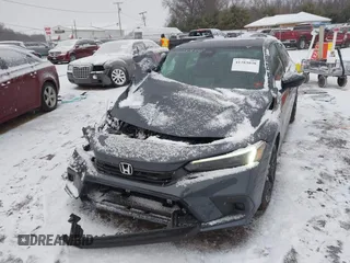 2024 Honda Civic Sedan Sport with VIN 2HGFE2F5XRH577686, listed as a IAAI auction lot 41283038 with 8,132 mi miles. Bid and sale history available at carsss.com. Image 2.
