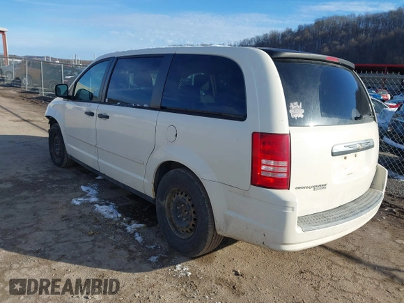 2008 Chrysler Town & Country LX with VIN 2A8HR44H58R139714, listed as a IAAI auction lot 41134005 with 184,567 mi miles. Bid and sale history available at carsss.com. Image 3.