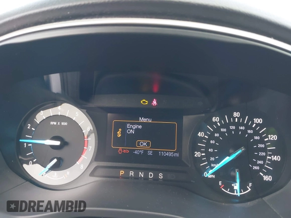 2013 Ford Fusion SE with VIN 3FA6P0H7XDR144223, listed as a IAAI auction lot 42465690 with 110,495 mi miles and . Bid and sale history available at DreamBid. Image 7.