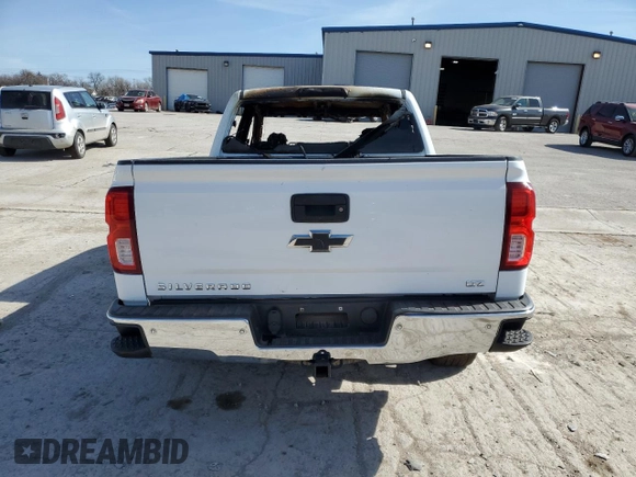 2016 Chevrolet Silverado 1500 LTZ with VIN 3GCUKSEC9GG298791, listed as a Copart auction lot 45483765 with Not Provided miles and Non Repairable. Bid and sale history available at DreamBid. Image 6.