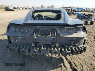 2017 Chevrolet Corvette Z06 1LZ with VIN 1G1YN2D64H5606942, listed as a Copart auction lot 68897834 with 0 mi miles and Salvage Title. Bid and sale history available at carsss.com. Image 6.