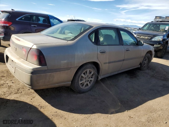 2003 Chevrolet Impala with VIN 2G1WF52E039439765, listed as a Copart auction lot 45054225 with 167,396 mi miles and Clean Title. Bid and sale history available at carsss.com. Image 3.