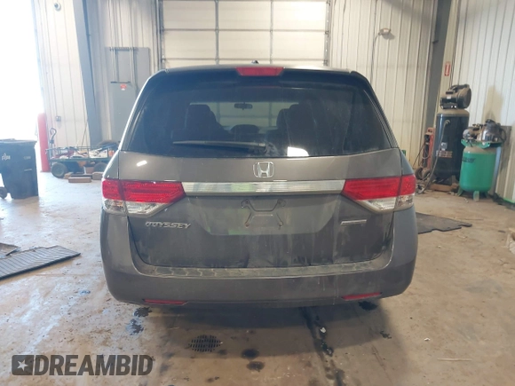 2017 Honda Odyssey SE with VIN 5FNRL5H33HB011792, listed as a IAAI auction lot 41718016 with 82,888 mi miles and . Bid and sale history available at carsss.com. Image 17.