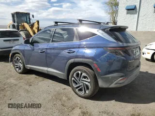 2025 Hyundai Tucson Limited with VIN 5NMJECDE7SH465455, listed as a Copart auction lot 51107715 with 1,484 mi miles and Salvage Title. Bid and sale history available at carsss.com. Image 2.